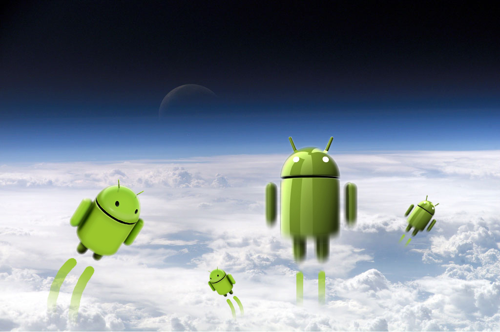 android-in-space