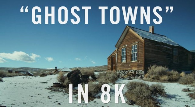 Ghost Towns: первое в мире видео на Youtube разрешения 8к UHD