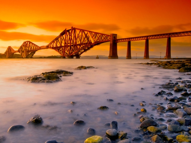 мост Форт в Шотландии