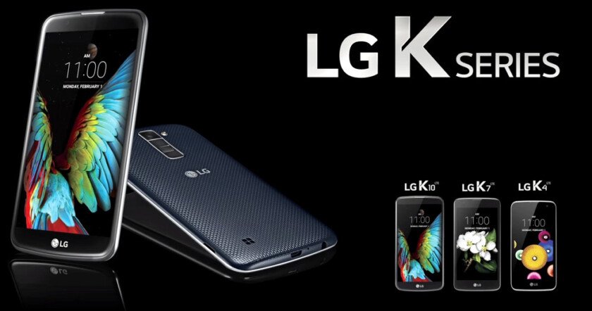 Смартфоны LG K