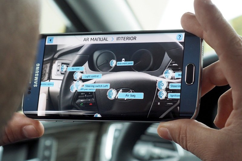Интерактивное приложение Hyundai для авто