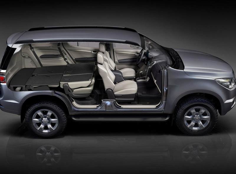 Интерьер Chevrolet Trailblazer 2016