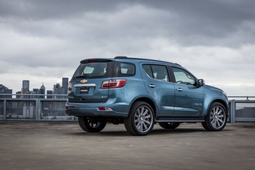Интерьер Chevrolet Trailblazer 2016