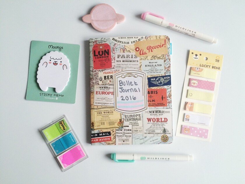 Как вести трекер полезных привычек Bullet Journal?