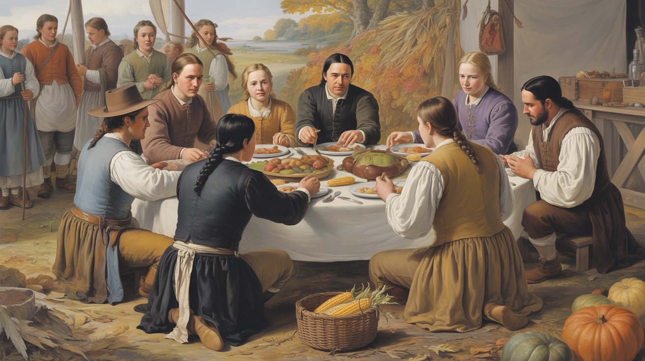 Пилигримы на День Благодарения