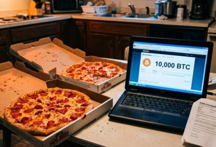 День пиццы и биткоин: как 10 000 BTC купили две пиццы — и изменили историю денег